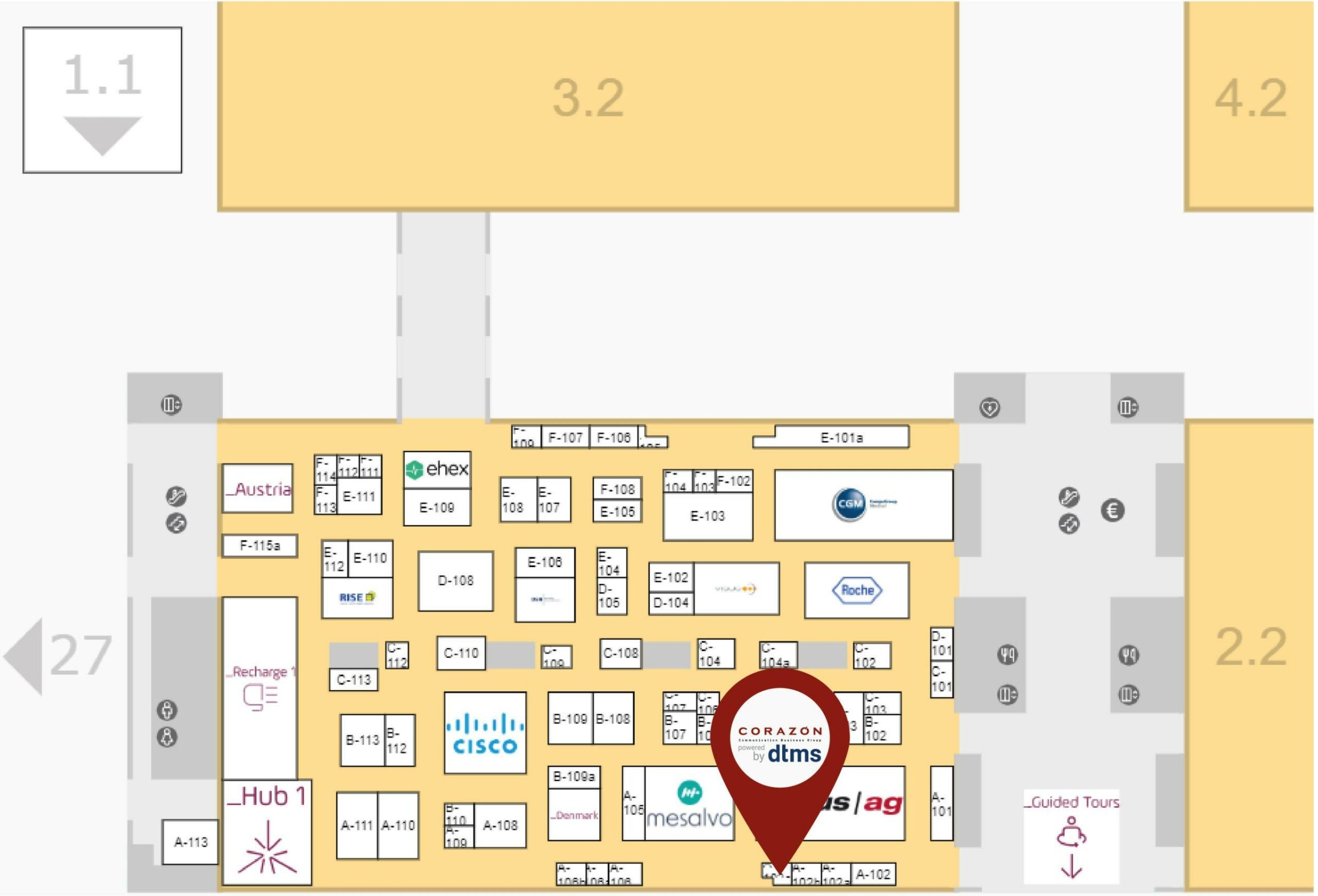 CORAZÓN - Corazon Communication Business DMEA 2024 Stand